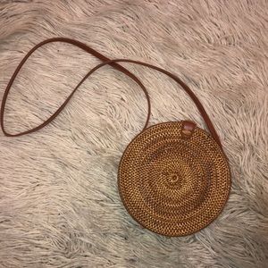 Wicker purse